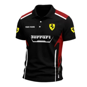 Ferrari Polo Shirt 2026 Limited Customize Name