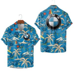 BMW Hawaiian Shirt 2026 Limited Premium Crinkle Textured