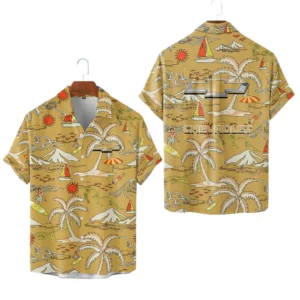 Chevrolet Hawaiian Shirt 2026 Limited Premium Crinkle Textured