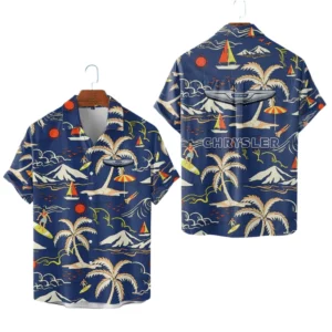 Chrysler Hawaiian Shirt 2026 Limited Premium Crinkle Textured