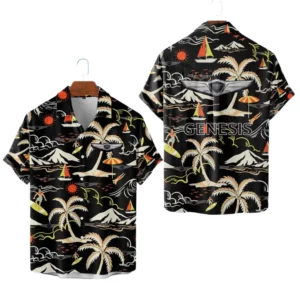 Genesis Hawaiian Shirt 2026 Limited Premium Crinkle Textured
