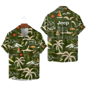 Jeep Hawaiian Shirt 2026 Limited Premium Crinkle Textured