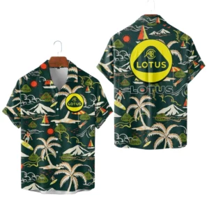 Lotus Cars Hawaiian Shirt 2026 Limited Premium Crinkle Textured