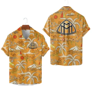 Mercedes Maybach Hawaiian Shirt 2026 Limited Premium Crinkle Textured