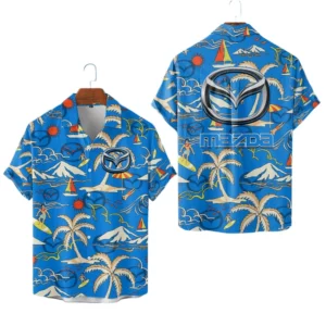 Mazda Hawaiian Shirt 2026 Limited Premium Crinkle Textured