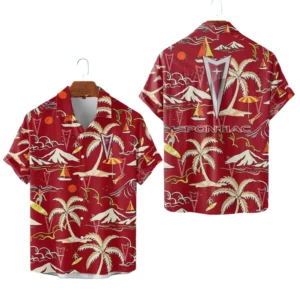 Pontiac Hawaiian Shirt 2026 Limited Premium Crinkle Textured