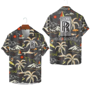 Rolls Royce Hawaiian Shirt 2026 Limited Premium Crinkle Textured