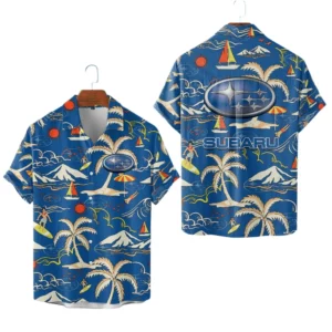 Subaru Hawaiian Shirt 2026 Limited Premium Crinkle Textured