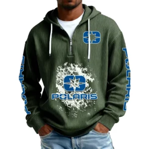 Polaris Men’s Corduroy Quarter Zip Hoodie